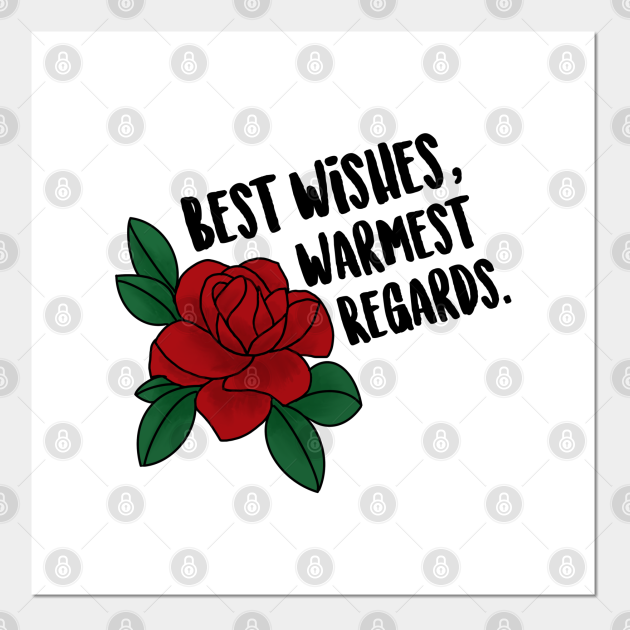 Schitts Creek Best Wishes Schitts Creek Posters and Art Prints